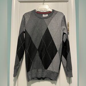 Faze 1 Boys Argyle Sweater Size M (10/12)
